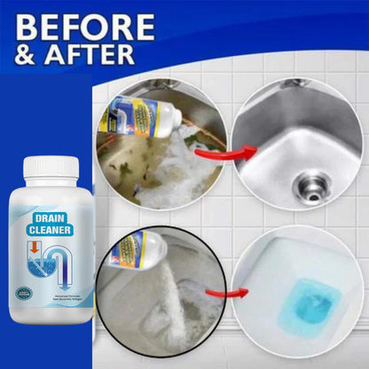 Powerful Drainage, Sinks & Pipes Blockage Removal Powder (Buy 1 Get 1 Free)