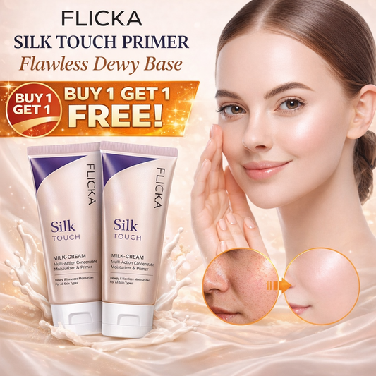 Flicka Silk Touch Primer – Flawless Dewy Base (Buy 1 Get 1 FREE)