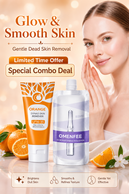 Orange Enzyme Gel + Omenfee Whitening Polisher | Special Combo Offer