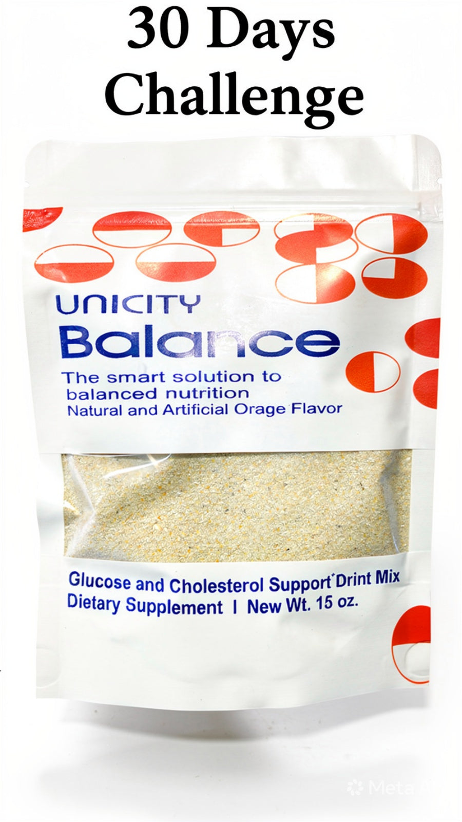 Unicity Balance Natural Orange Weight Loss (Unimate) – Monthly Pack