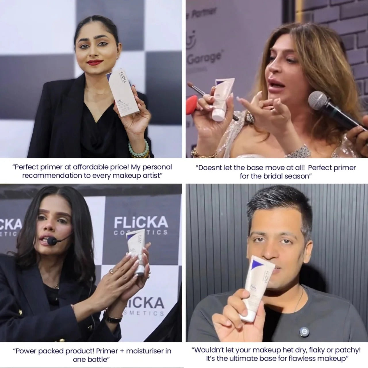 Flicka Silk Touch Primer – Flawless Dewy Base (Buy 1 Get 1 FREE)