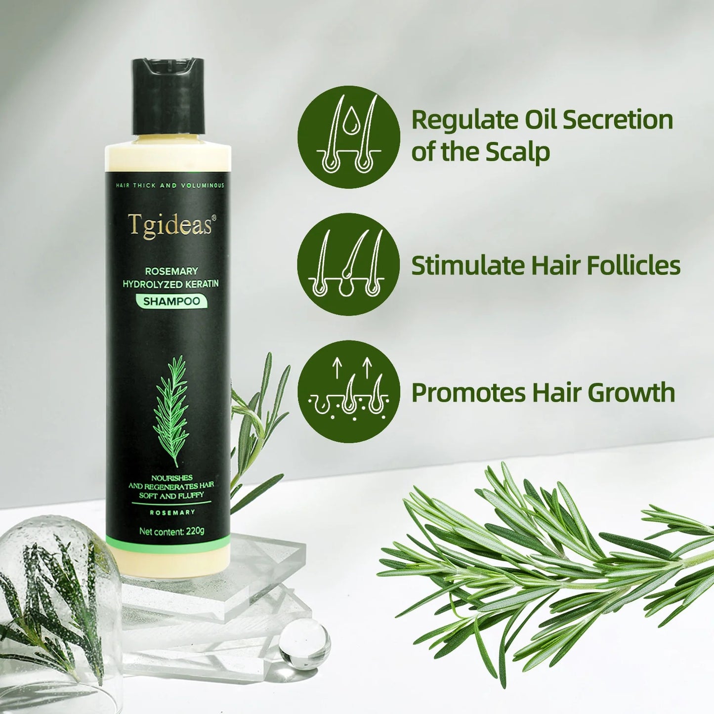 Rosemary Shampoo | Hair Growth & Anti-Dandruff Scalp Treatment