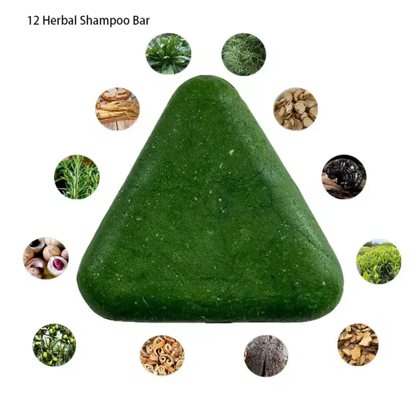 Natural Green - Hair Shampoo Bar Soap