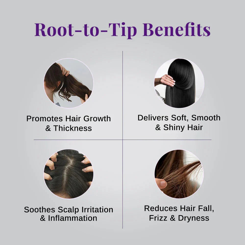 Rosemary & Rice Water Spray – Hair Growth, Hair Thickness & Hair Fall Control