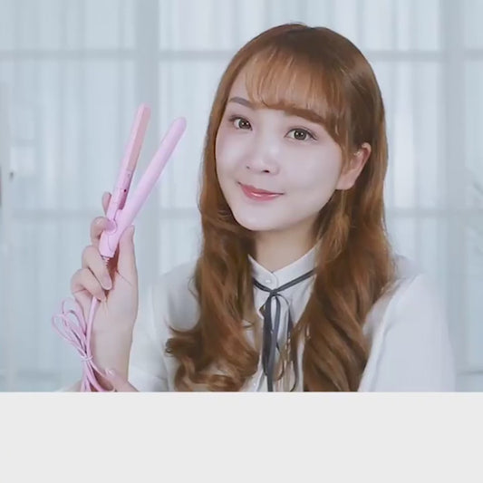 2 in 1 Mini professional hair straightener & Curling Iron Styling Tools